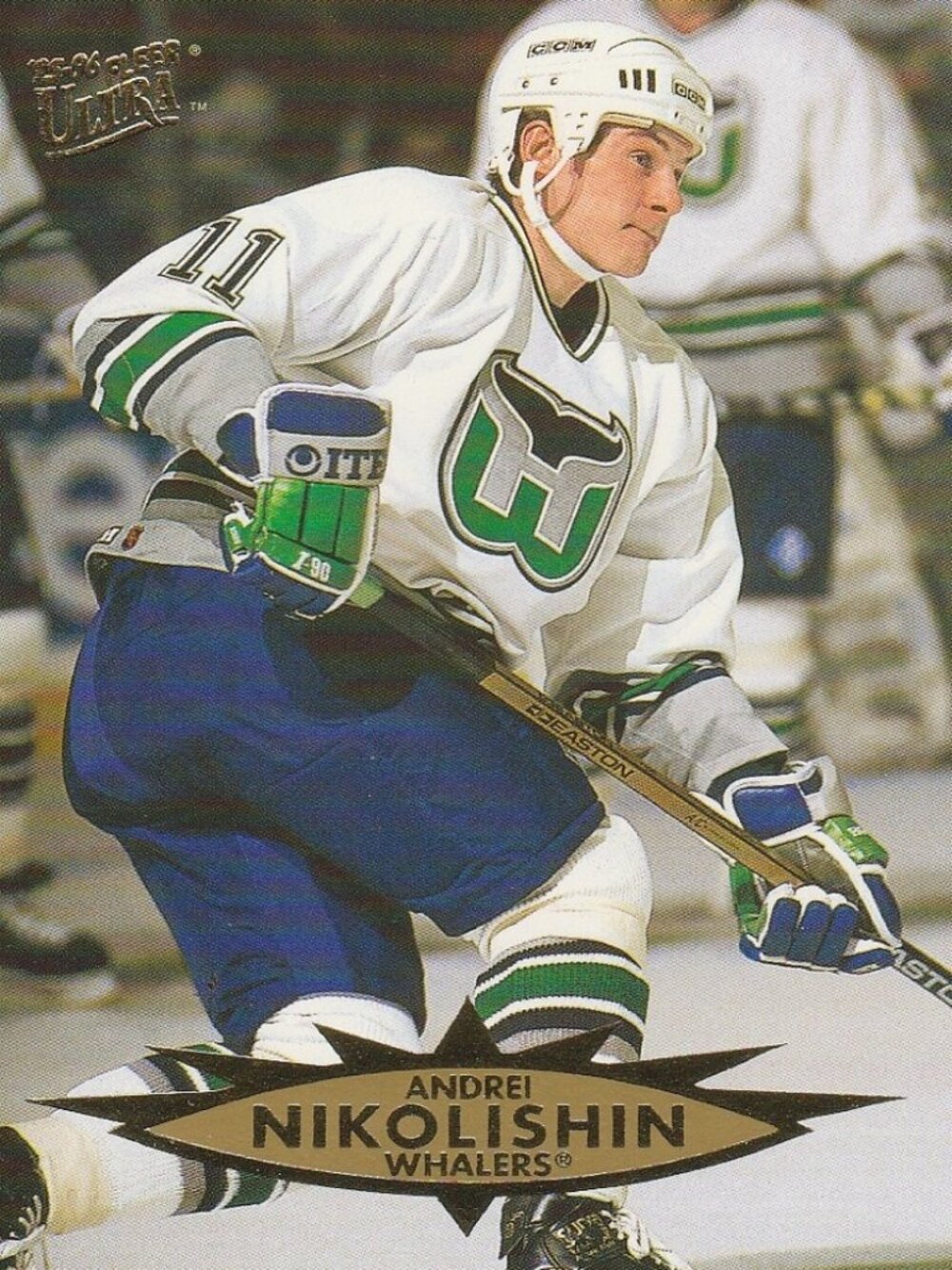 Andrei Nikolishin - 95/96 Fleer Ultra Hockey Card